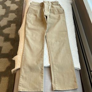 Gap Kids Khaki pants with adjustable waist